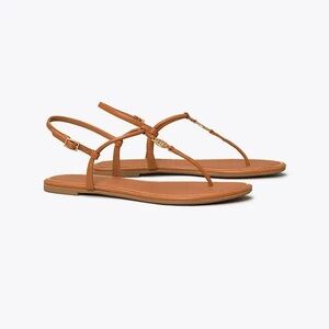 Tory Burch Emmy T-Strap Tan Sandal